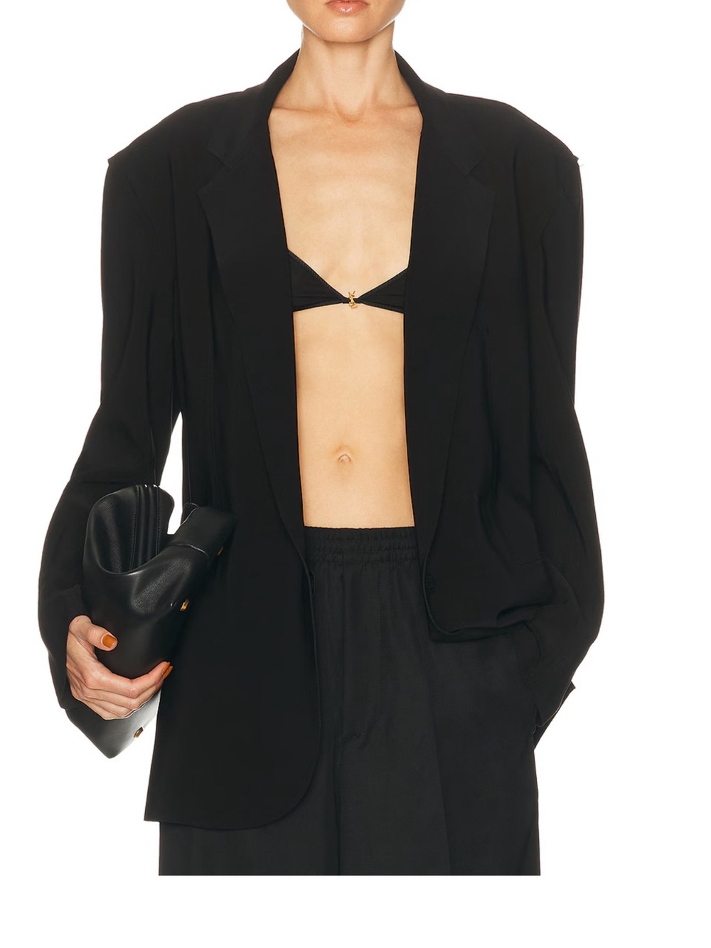 Norma Kamali relaxed blazer